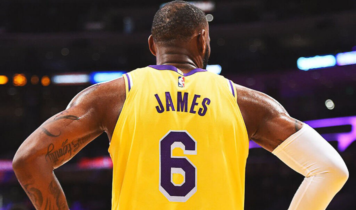 Histori Jersey Nomor 6 LeBron James